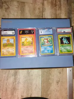Pokemon cards Base set graded gem mint 10, first edition,misprinted pokemon card - Image 1