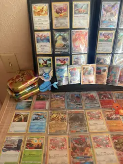 100+ Pokemon Card Lot Vintage–Modern GX Holo NO BINDER INCLUDED - Image 2