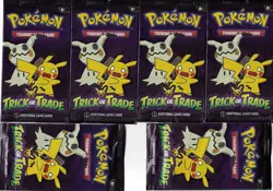 Pokemon TCG Cards 2023 Trick or Trade Booster Pack Lot of 6 - Image 1