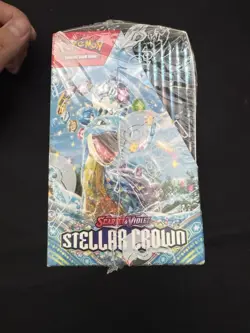 Pokemon Trading Card Game Stellar Crown Booster Box Factory Sealed - Image 3