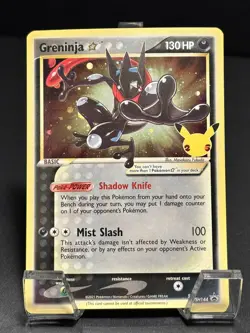 Greninja Star SWSH144 SWSH: Sword & Shield Black Star Promo Card Holo Near Mint - Image 1