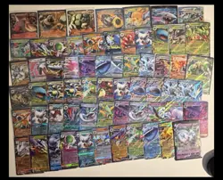 Pokemon TCG 75 EX Card Lot Golem EX, Camerupt EX & More - Image 1