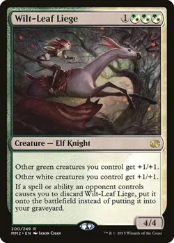 Wilt-Leaf Liege Modern Masters 2015 LP MTG - Image 1