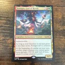 Magic: The Gathering Xenagos, God of Revels Legendary Enchantment Creature Red … - Image 1