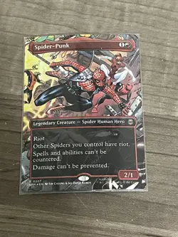 Spider-Punk (0207) (Borderless) Marvel's Spider-Man Foil - Image 1