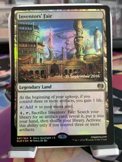 Magic The Gathering Inventors Fair (Foil) Kaladesh Pre-Release - Image 1