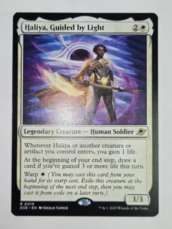 MTG Haliya, Guided by Light Edge of Eternities 0019 Regular Rare - Image 2