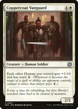 Coppercoat Vanguard 1x MtG March of the Machines: The Aftermath SP/NM - Image 1