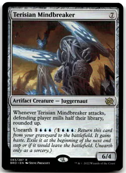 MTG Terisian Mindbreaker R The Brothers' War 83 LP - Image 1