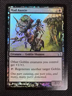 MTG Modern Masters Mad Auntie #90/229 FOIL Uncommon NM -- L45 - Image 2