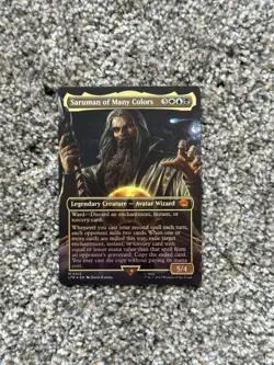 Saruman of Many Colors Foil Poster Borderless, Universes Beyond: LoTR - Image 1