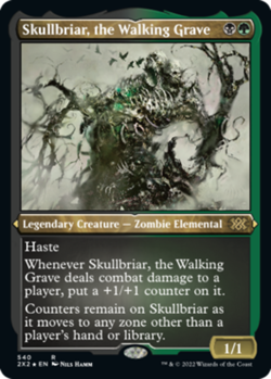 Mint/Near-Mint, English - 1 x MTG Skullbriar, the Walking Grave - Foil Etched Do - Image 1