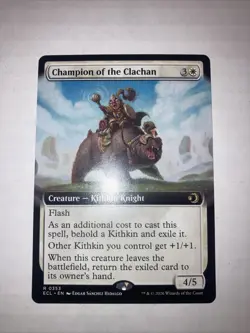 Champion of the Clachan (Extended Art) Lorwyn Eclipsed Regular - Image 1