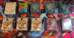 Pokemon TCG Various Sets ETB UPC Deck Sleeves Sealed (Lot Of 10) Charizard Eevee - Image 1