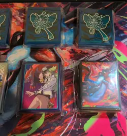Pokemon TCG Various Sets ETB UPC Deck Sleeves Sealed (Lot Of 10) Charizard Eevee - Image 3
