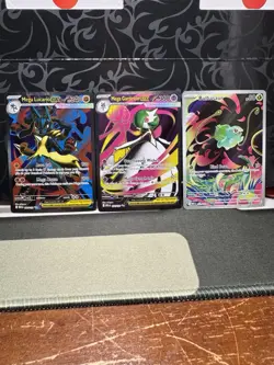 2025 Pokemon Mega Evolution Absol SIR Lucario Bulbasaur Marshadow IR Lot - Image 5