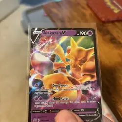 Alakazam V SWSH083 SWSH: Sword & Shield Promo Cards Holo Pokemon TCG - Image 2