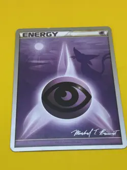 PSYCHIC ENERGY Espeon 2010 World Championships Pokemon Card Heartgold Soulsilver - Image 1