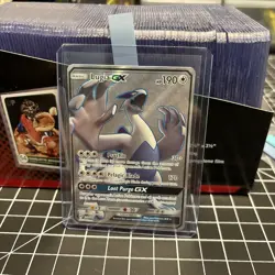 Pokemon Lugia GX Full Art Ultra Rare 207/214 Sm-Lost Thunder Holo Card - Image 5