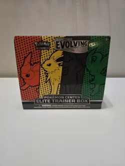 Pokemon TCG Evolving Skies Elite Trainer Box. Display box only - Image 1
