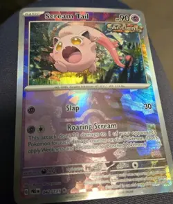 Pokemon Scream Tail (Master Ball Pattern) 042/131 Sv: Prismatic Evolutions Holo - Image 1