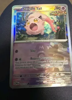 Pokemon Scream Tail (Master Ball Pattern) 042/131 Sv: Prismatic Evolutions Holo - Image 2