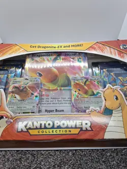 Pokemon XY Evolutions Kanto Power Dragonite Collection Box Set XY(10 packs) TCG - Image 5
