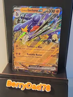 Cynthia's Garchomp EX 111/217 Ascended Heroes Holo Rare Pokemon TCG NM - Image 1