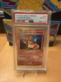 Pokemon Charizard Holo Japanese Trade Please Promo 280/XY-P PSA 10 - Image 1
