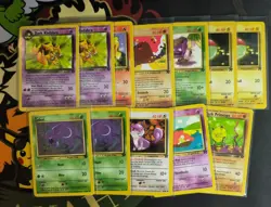 🌵Mini Collection Bulk Lot of 50 Pokemon Card Vintage Team Rocket ONLY💦 - Image 4