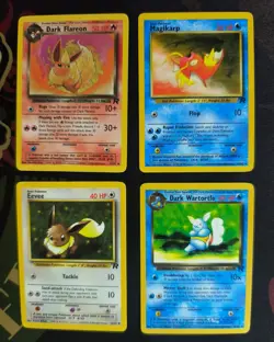 🌵Mini Collection Bulk Lot of 50 Pokemon Card Vintage Team Rocket ONLY💦 - Image 5