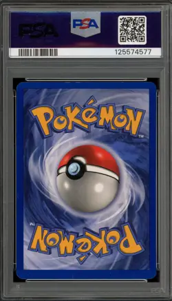 Pokemon Gyarados Base Set Unlimited Holo Rare #6 PSA 8 - Image 2