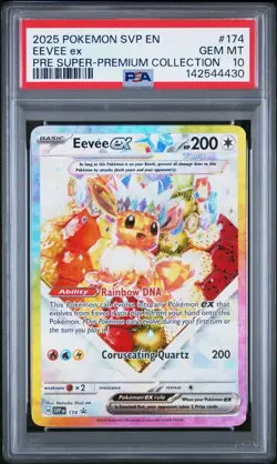(PSA 10) Pokemon: Prismatic Evolutions – Eevee ex #SVP174 [Super Premium Promo] - Image 1