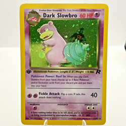 2000 Pokemon Team Rocket First Edition Dark Slowbro Holo #12/82 LP-NM! - Image 1