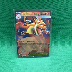 Mega Charizard Y ex 022/217 Ascended Heroes English Pokemon TCG NM - Image 1