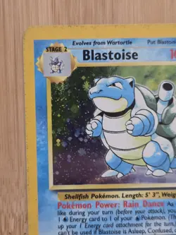 Blastoise Holo Rare 2/130 Pokemon Base Set 2 Vintage WOTC 1999 MP - Image 2