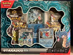 Pokemon TCG: Gyarados ex Premium Collection Box - 6 Packs - Factory Sealed BOX A - Image 1