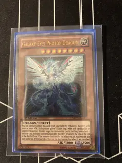 PHSW-EN011 Galaxy-Eyes Photon Dragon Ultimate Rare 1st Ed LP YuGiOh Card - Image 1