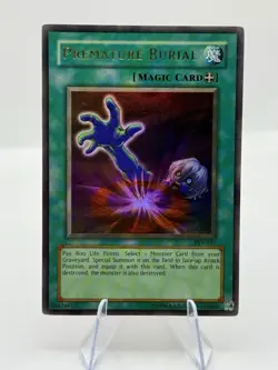 Premature Burial YuGiOh! PSV-037 -Unlimited Edition - Original Print - Image 1