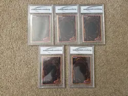 Lot of 5 BCCG 10 MT Dark Hole Giant Armed LOB Rare Unlimited Legend of Blue Eyes - Image 4