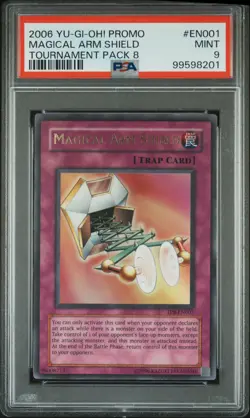 Magical Arm Shield EN001 Promo Tp8-tournament Pack 8 Yugioh PSA 9 *201 - Image 1