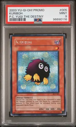 Kuriboh 005 Power Of Chaos: Yugi The Destiny Promo Yugioh PSA 9 *116 - Image 1