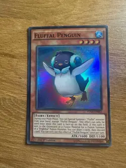 Yu-Gi-Oh! FLUFFAL PENGUIN / FUEN-EN015 / SUPER RARE / NM - Image 1