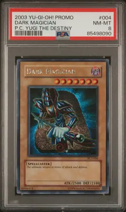 Dark Magician PCY-004 Secret Rare Promo Yugioh PSA 8 *090 - Image 1