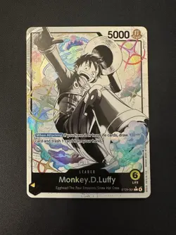 Near Mint Monkey.D.Luffy ST29-001 Alt Leader English One Piece Card Game - Image 1