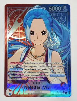 One Piece English EB03-001 Nefeltari Vivi (L) Leader Alt Art Heroines Edition SP - Image 1
