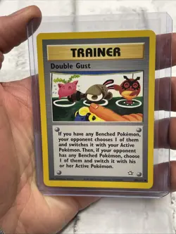 DOUBLE GUST - Neo Genesis Set - 100/111 Common - Unlimited - Pokemon Card - NM - Image 1