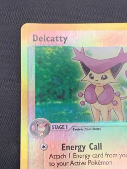 Pokemon Card: Delcatty REVERSE HOLO 29/109 EX Ruby & Sapphire - Image 2