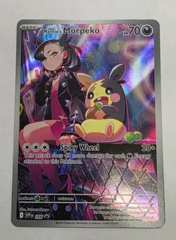 Marnie’s Morpeko 206 Sv: Scarlet & Violet Promo Cards Holo minty - Image 1