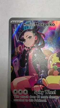 Marnie’s Morpeko 206 Sv: Scarlet & Violet Promo Cards Holo minty - Image 2
